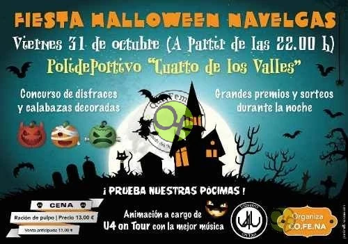 Fiesta de Halloween 2014 en Navelgas