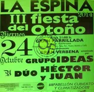III Fiesta del Otoño 2014 en La Espina