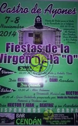 Fiestas de la Virgen de la O 2014 en Castro de Ayones