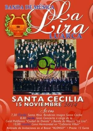 Concierto de Santa Cecilia 2014 en Luarca