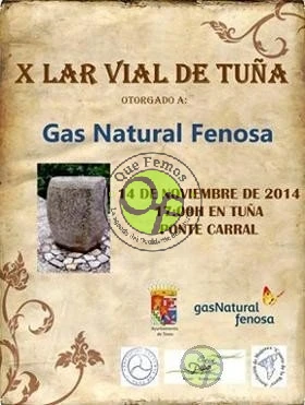 X Lar Vial de Tuña para Gas Natural Fenosa