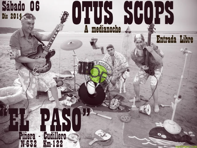 Concierto de Otus Scops en El Paso